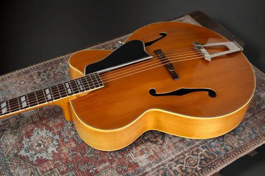 Gibson L7C Blonde w/ Stinger Circa 1956-1960 Restored by Laurent Brondel by South Shore Guitar Boutique