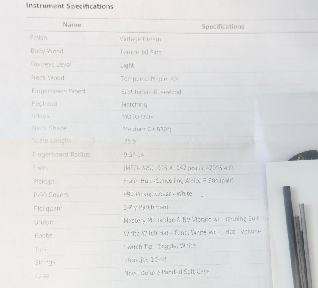 Novo Serus J - Vintage White