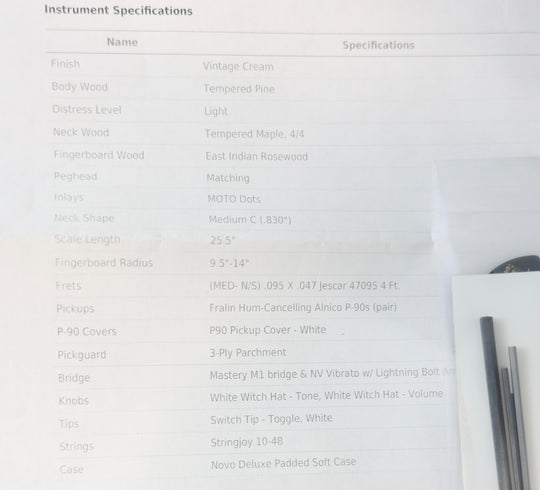 Novo Serus J - Vintage White