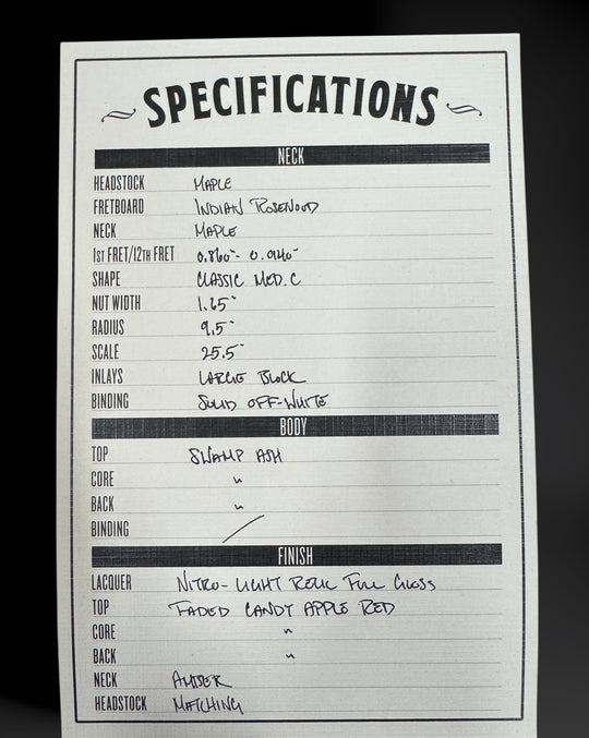 Frank Brothers Sonar Candy Apple Red - NEW - Authorized Dealer