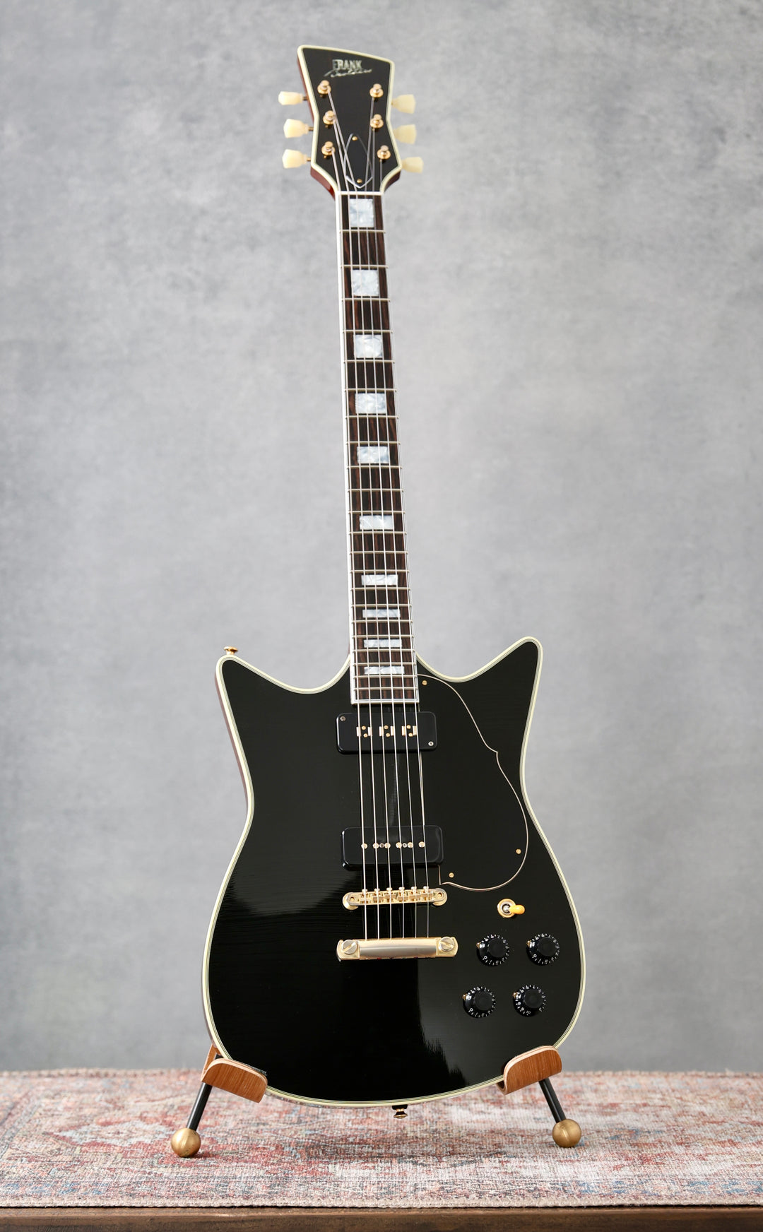 Frank Brothers Guitar Company - CUSTOM ARCADE ONE MODEL. Piano Black. 2026 / NEW (Authorized Dealer)