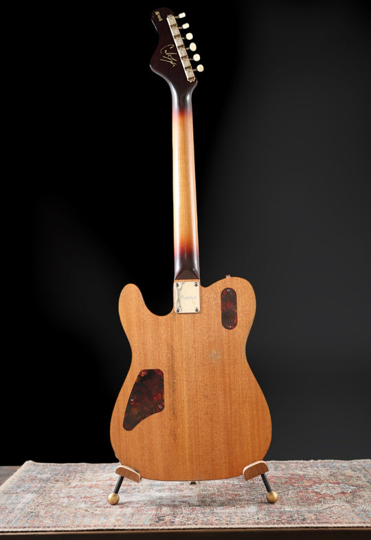 Castedosa Guitars Marianna Solid Body - Aged Shoreline Gold / Natural. Mastery Bridge / Vibrato - NEW, (Authorized Dealer)