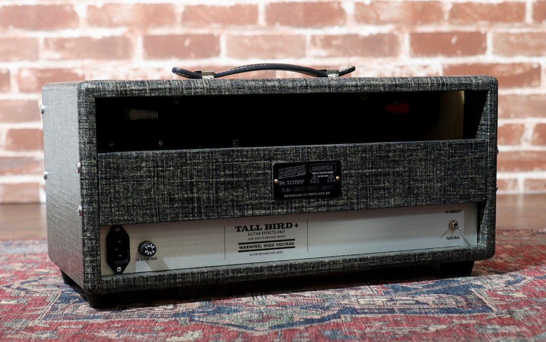 Benson Amps Tall Bird Reverb + 2026 - Black / Silver. Spring Reverb + Optical &amp; Harmonic Tremolo. NEW, Authorized Dealer) by Benson Amps