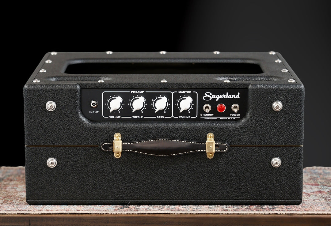 Bartel Amps Sugarland - Black w/ front & side Piping. NEW.