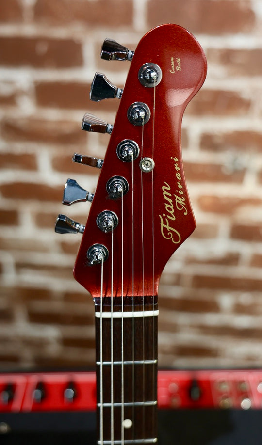Fiam Mirari Aged Firemist Red - Foil-Buckers, Tornipulator - 2025. (Past Ronin Guitars Luthier) by Fiam Guitars