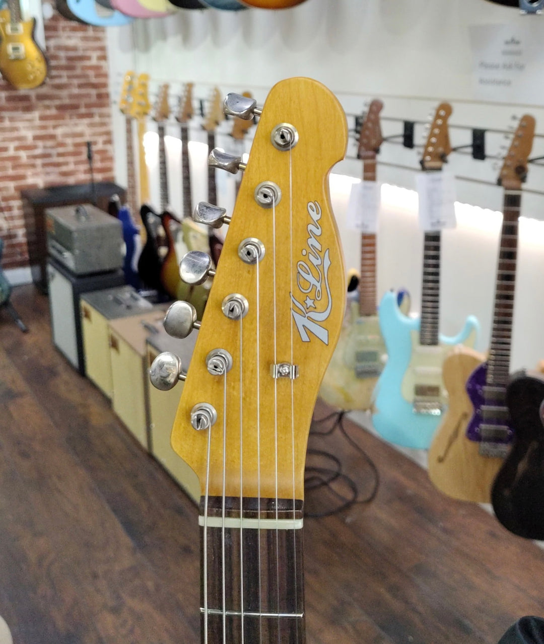 K-Line Truxton — Vintage White Relic - NEW, (Authorized Dealer) by South Shore Guitar Boutique