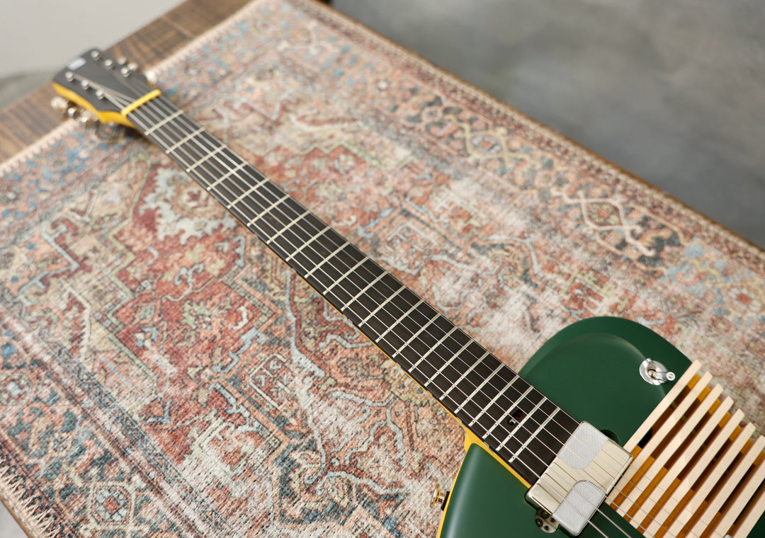 Tao Guitars - Disco Volante “Buren” - ZIELONY GREEN / RACE YELLOW - 2025