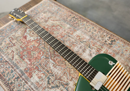 Tao Guitars - Disco Volante “Buren” - ZIELONY GREEN / RACE YELLOW - 2025