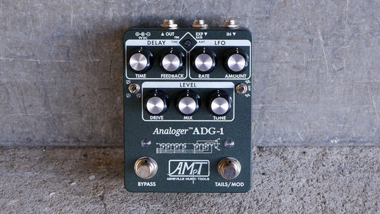 Asheville Music Tools ADG-1 Analog Delay, Dusk Emerald. NEW, (Authorized Dealer) by South Shore Guitar Boutique