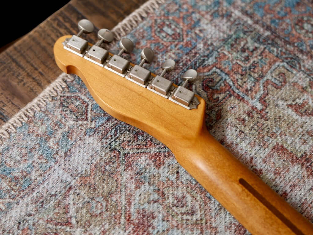 K-Line Truxton - Butterscotch Blonde. NEW, (Authorized Dealer) guitar headstock with vintage styling.