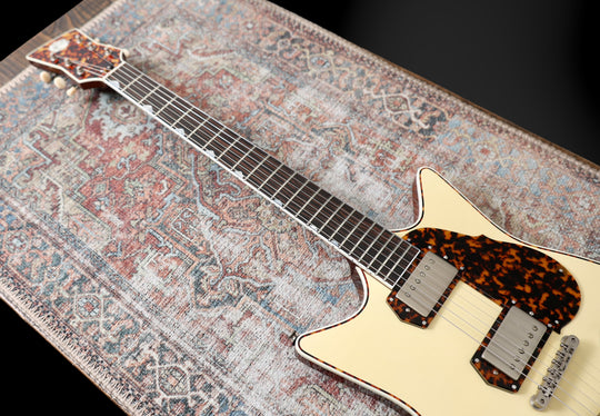 Frank Brothers Guitar Company - Nicotine White - Ron Ellis Signiture Pickups. NEW, (Authorized Dealer) by South Shore Guitar Boutique