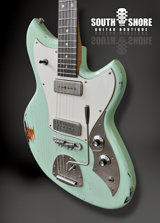 Novo Serus J Custom in Surf Green over Sunburst (Authorized Dealer) by Novo