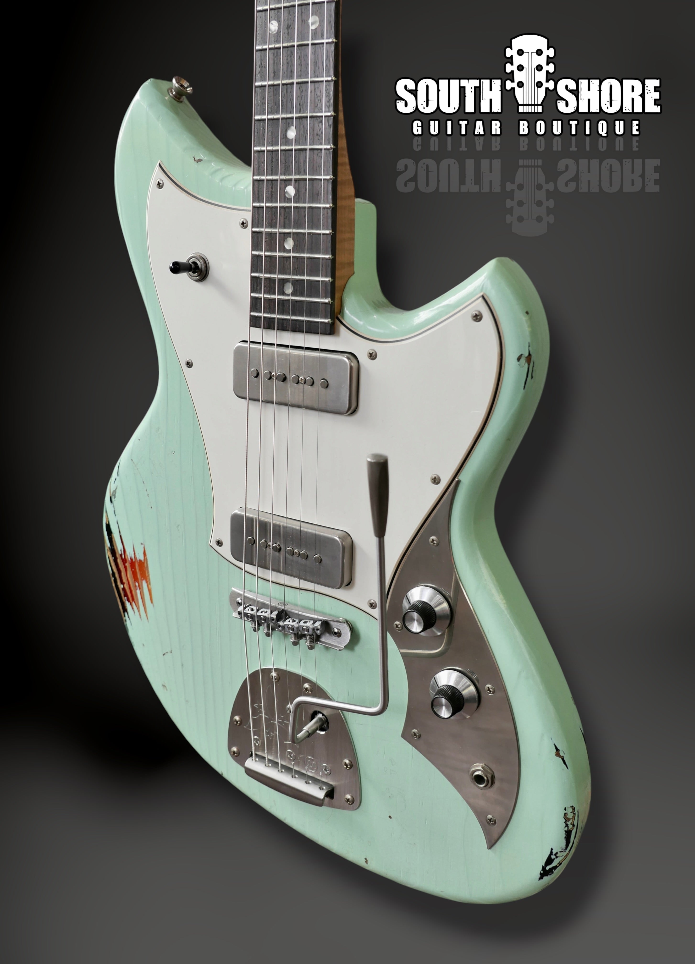Novo Serus J Custom in Surf Green over Sunburst (Authorized Dealer) by Novo