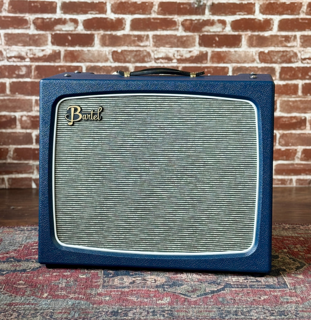 Bartel Starwood 28-Watt 6L6GC 1x12-Inch Combo Amplifier with Boost in Blue Tolex - CHUCKSCLUSIVE 65th Anniversary Edition by Bartel