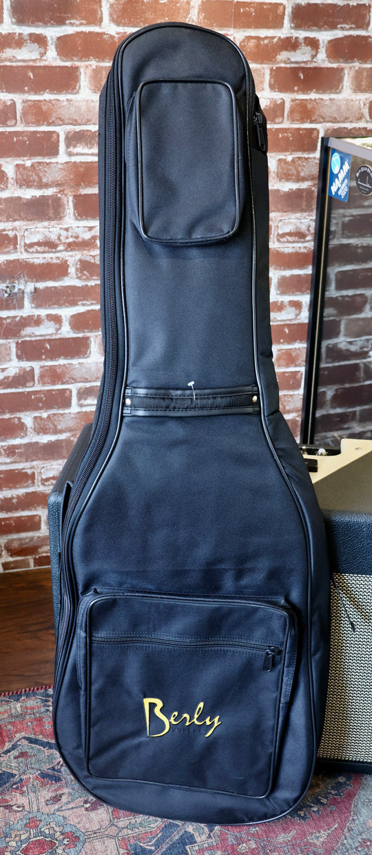 Berly J Bass - Pink/Gold Paisley. NEW (Authorized Dealer) by South Shore Guitar Boutique