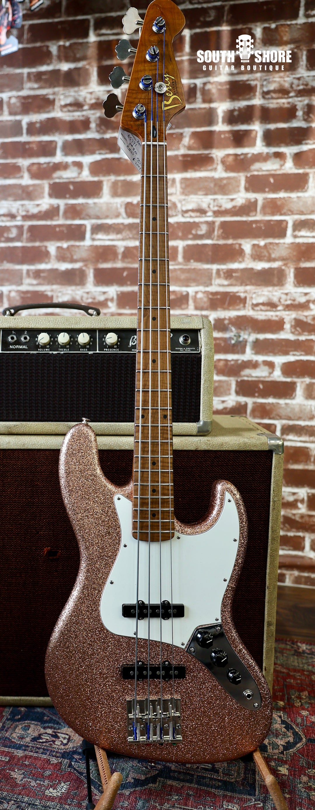 Berly J Bass - Pink Champagne Sparkle. NEW (Authorized Dealer) by Berly