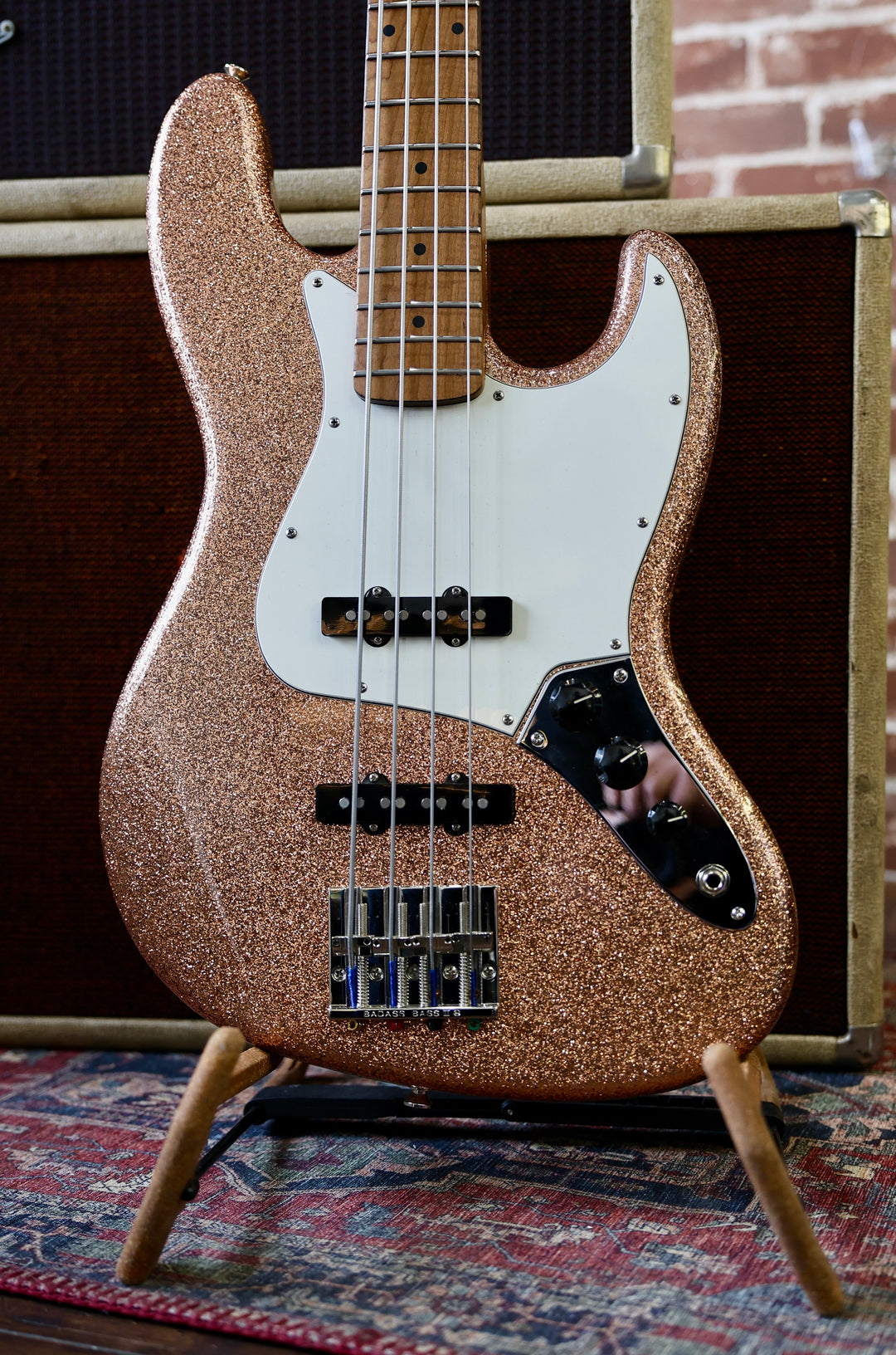 Berly J Bass - Pink Champagne Sparkle. NEW (Authorized Dealer) by Berly