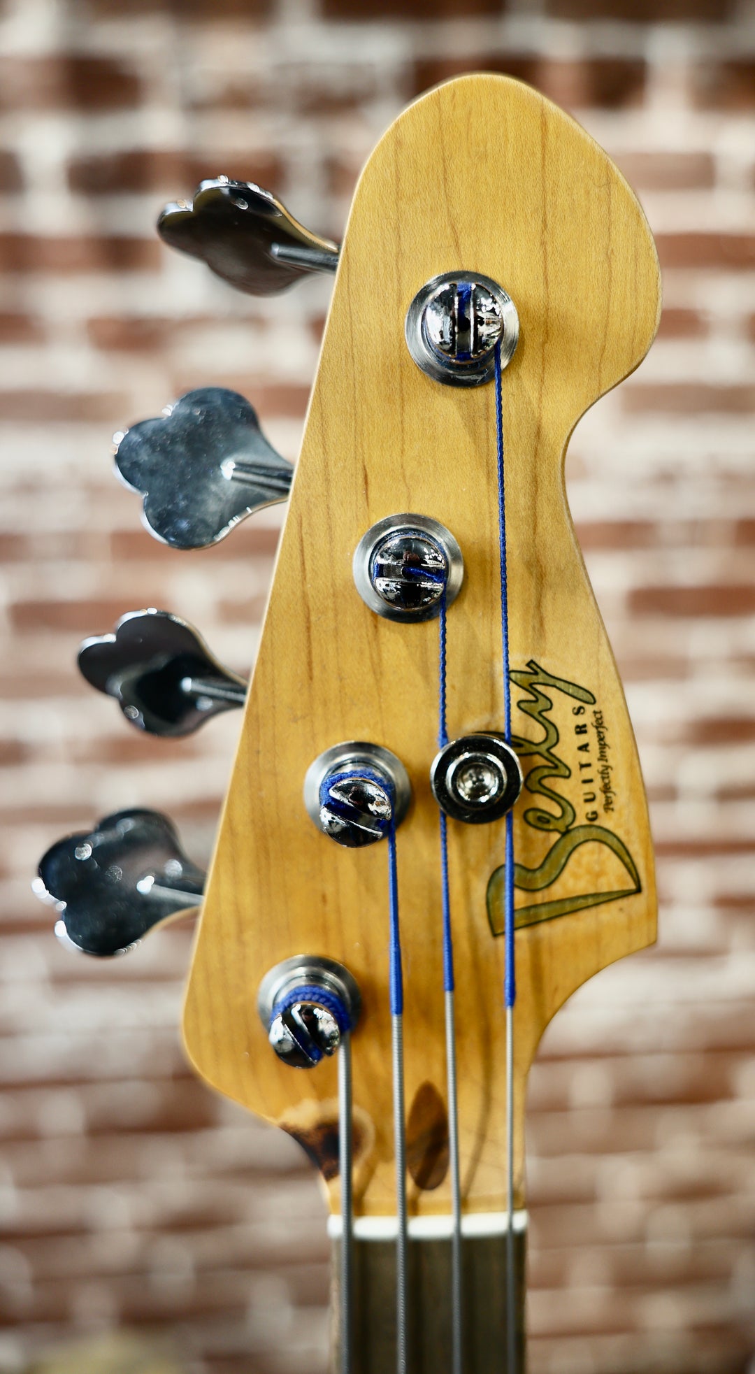 Berly PJ Bass - Aged White. NEW (Authorized Dealer) by South Shore Guitar Boutique