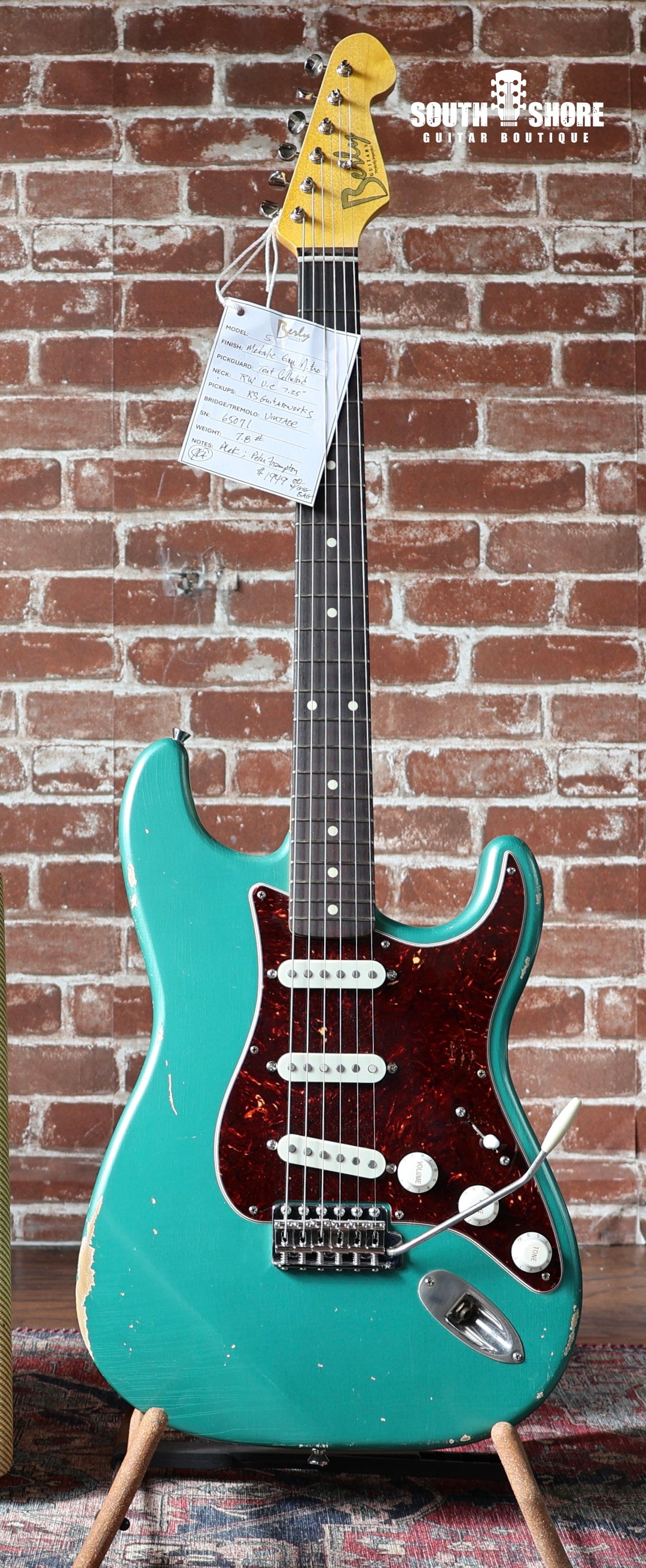 Berly S - Metallic Green. NEW (Authorized Dealer) by Berly