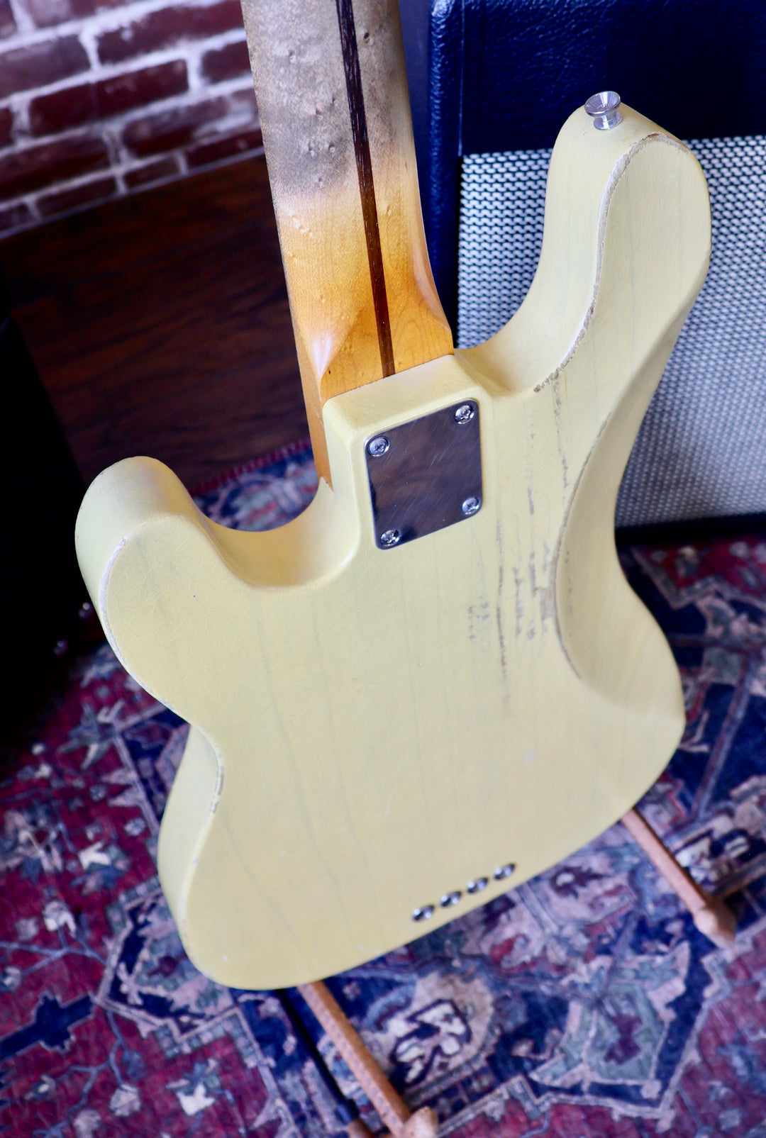 Berly T-Bass - Butterscotch (S/N0902331) by South Shore Guitar Boutique