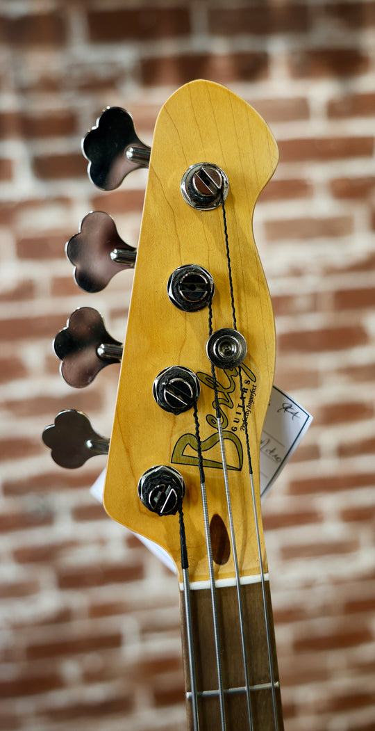 Berly T-Bass - Shell Pink. NEW (Authorized Dealer) by South Shore Guitar Boutique