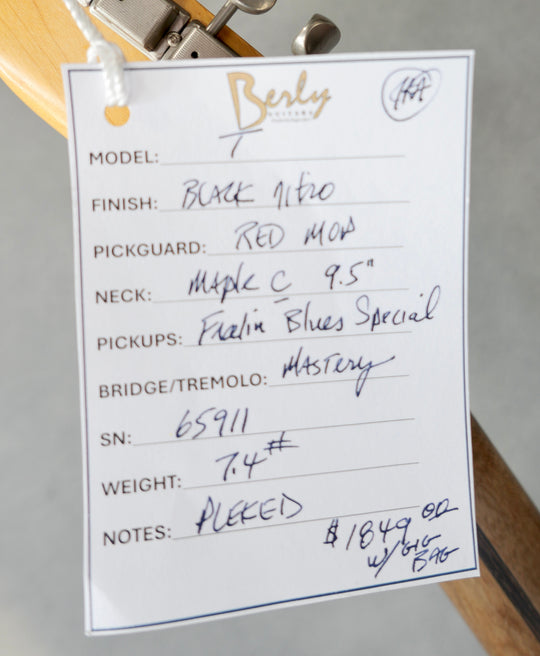 Berly T-Black (Authorized Dealer) by Berly