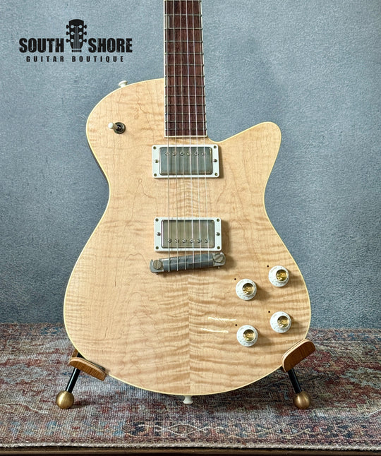 Brondel Burn II w/ Ron Ellis Pickups in Aged Natural (Authorized Dealer) by Brondel