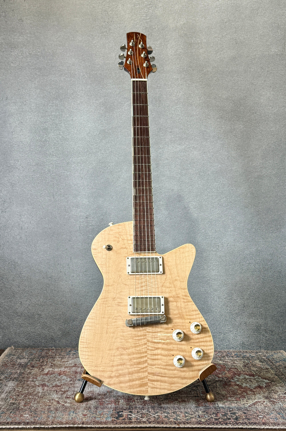 Brondel Burn II w/ Ron Ellis Pickups in Aged Natural (Authorized Dealer) by Brondel