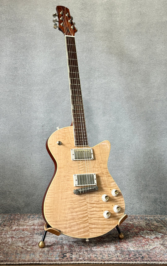 Brondel Burn II w/ Ron Ellis Pickups in Aged Natural (Authorized Dealer) by Brondel