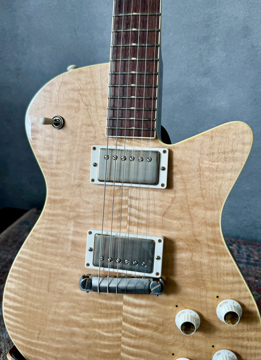 Brondel Burn II w/ Ron Ellis Pickups in Aged Natural (Authorized Dealer) by Brondel