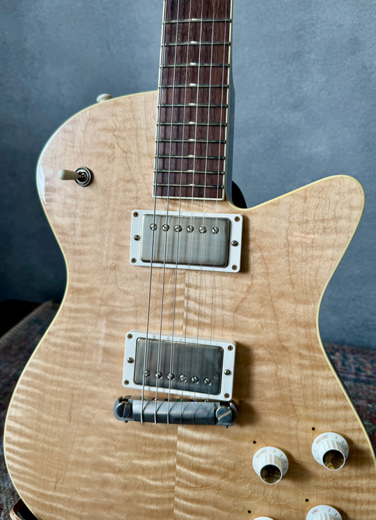 Brondel Burn II w/ Ron Ellis Pickups in Aged Natural (Authorized Dealer) by Brondel