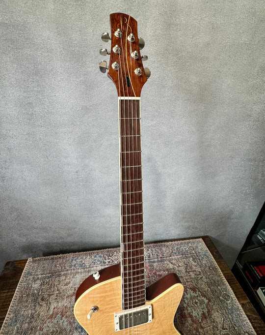 Brondel Burn II w/ Ron Ellis Pickups in Aged Natural (Authorized Dealer) by Brondel