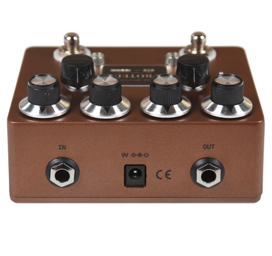 Browne Amplification Protein Dual Overdrive v4 Pedal in Copper (Authorized Dealer) by Browne Amplification