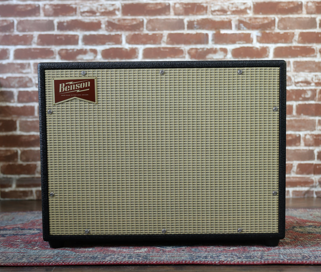 Benson Redland Reverb 35w 1x12 Guitar Combo Amp - Black w/ Wheat Grill Cloth - NEW by Benson Amps