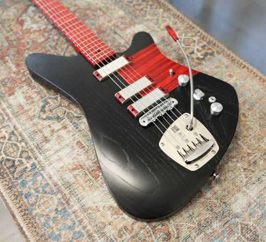 Tao Guitars Sutorato in Matte Black by South Shore Guitar Boutique
