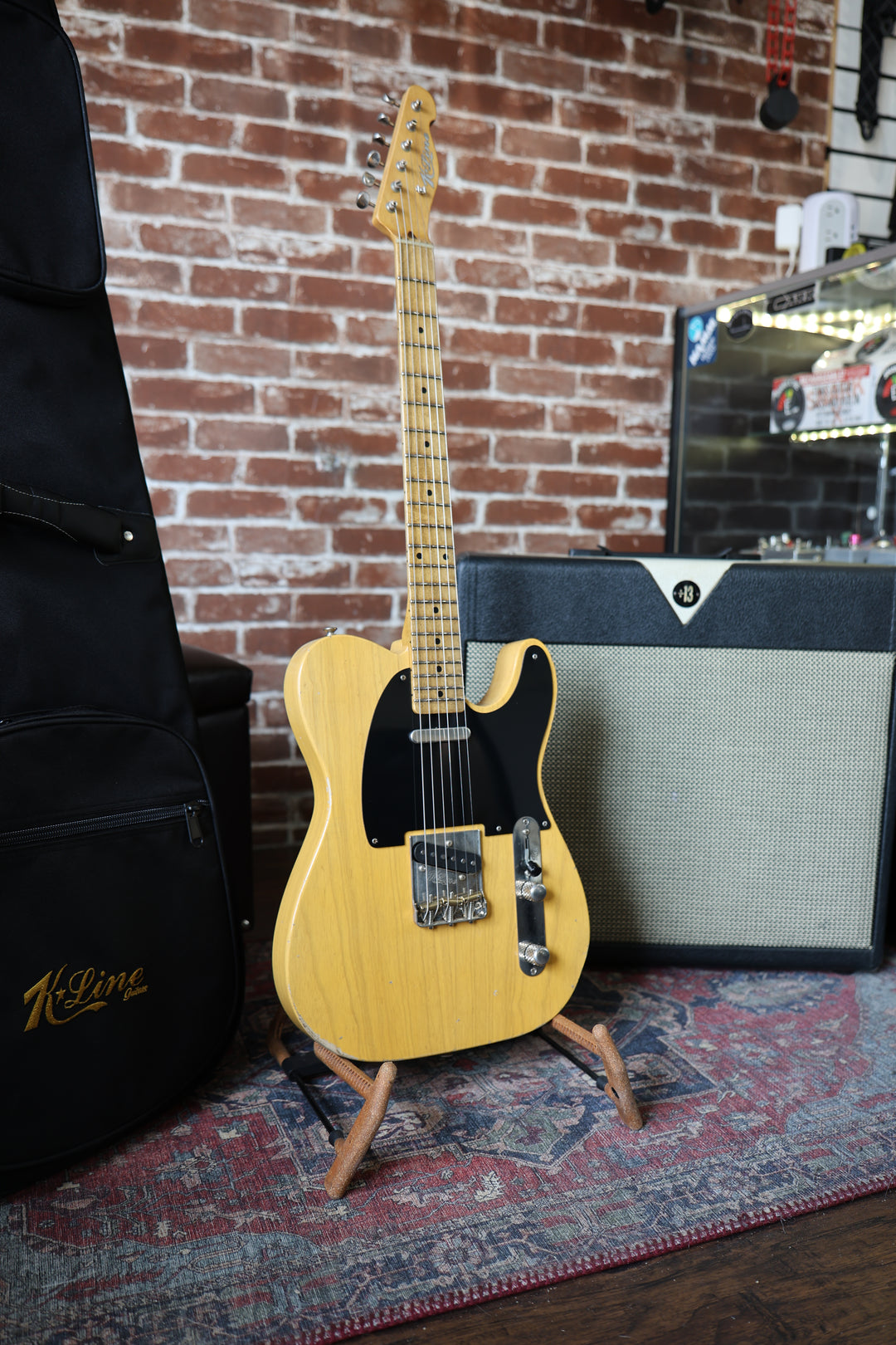K-Line Truxton – Butterscotch Blonde Relic. NEW (Authorized Dealer) by South Shore Guitar Boutique