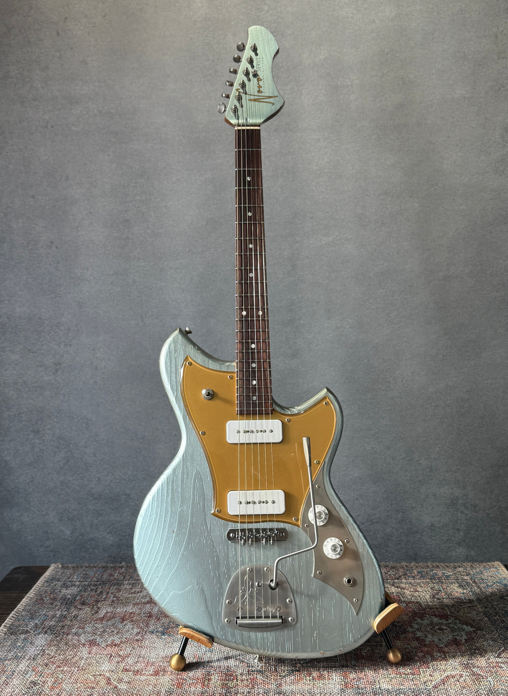 Novo Serus J Custom — Ice Blue Metallic - NEW, (Authorized Dealer) by South Shore Guitar Boutique