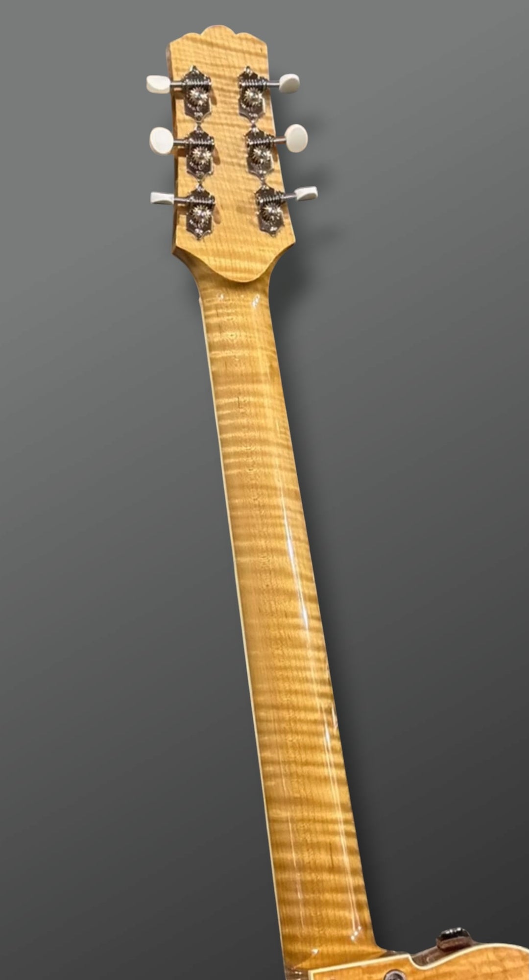 Yanuziello Electric 2021 - Natural. Duncan Custom Shop S Dynasonics &amp; Mastery. Spruce / Curly Maple. by Yanuziello