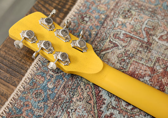 Tao Guitars - Disco Volante “Buren” - ZIELONY GREEN / RACE YELLOW - 2025