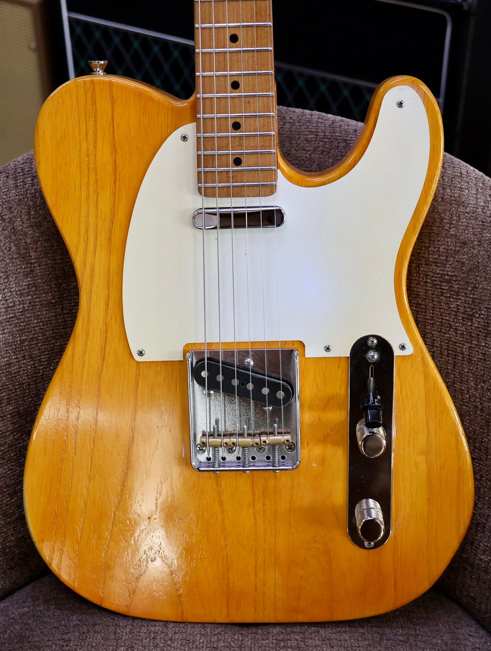 Berly Guitars T model - Natural - Virgil Arlo Pickups - 6.9lbs. NEW, (Authorized Dealer)