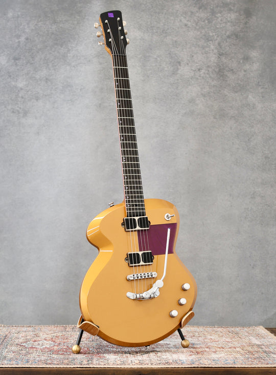 Tao Guitars Stradale “Bambi” - 2025 - Gold &amp; Purple. by South Shore Guitar Boutique