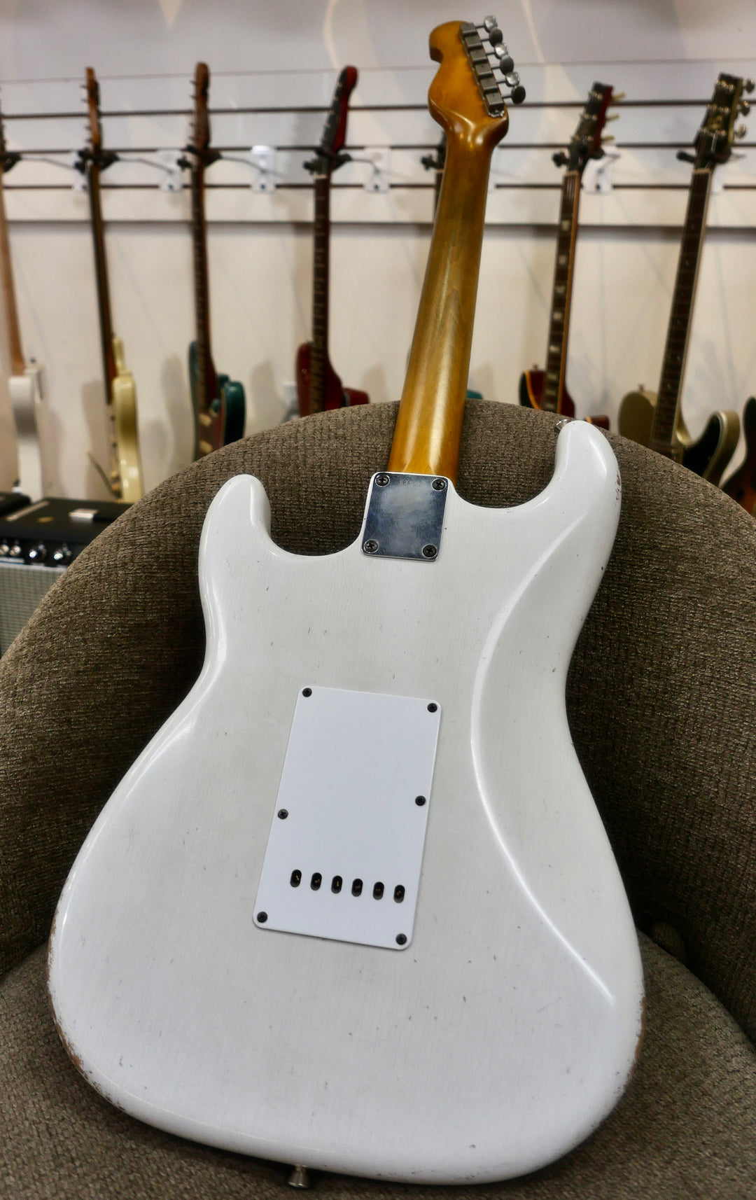 MB Guitars '62 Double Cut - Olympic White