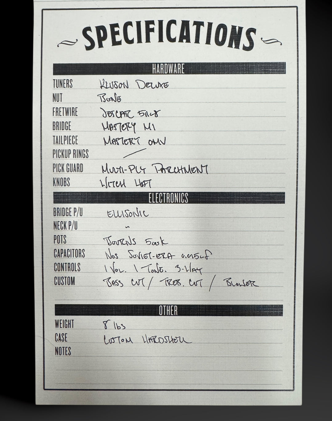 Frank Brothers Sonar Candy Apple Red - NEW - Authorized Dealer