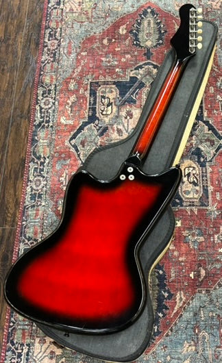 1960's Harmony Silhouette w/Moustache Gold-Foil Pickups