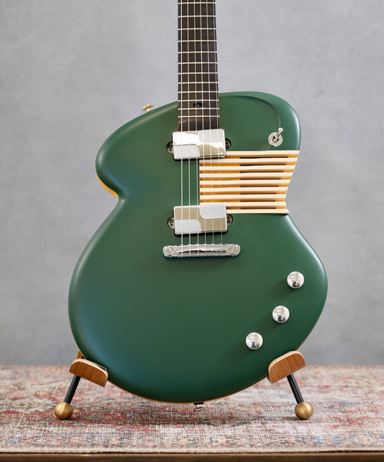 Tao Guitars - Disco Volante “Buren” - ZIELONY GREEN / RACE YELLOW - 2025
