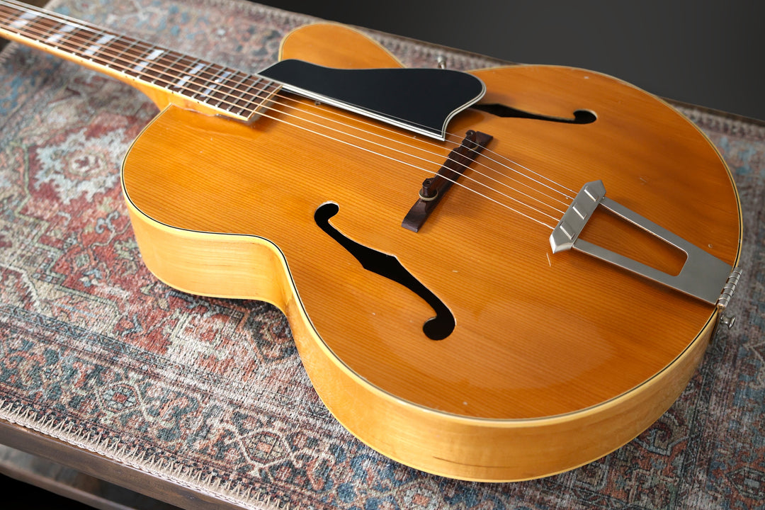 Gibson L7C Blonde w/ Stinger Circa 1956-1960 Restored by Laurent Brondel by South Shore Guitar Boutique