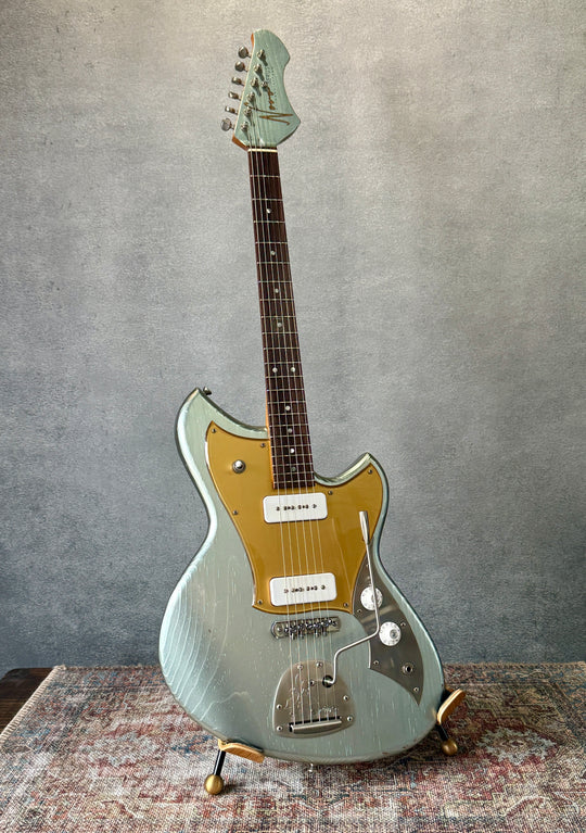 Novo Serus J Custom — Ice Blue Metallic - NEW, (Authorized Dealer) by South Shore Guitar Boutique