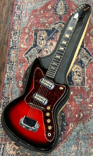 1960's Harmony Silhouette w/Moustache Gold-Foil Pickups