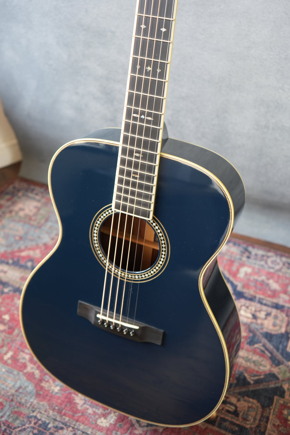 Martin Navy Blues Eric Clapton by Hiroshi Fujiwara by Martin Guitar