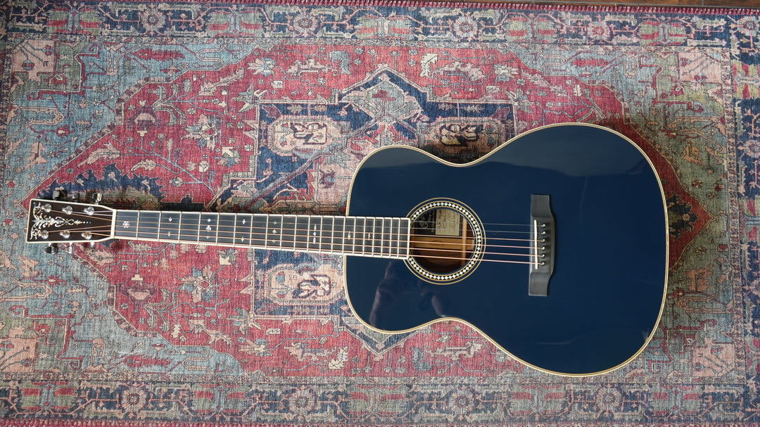 Martin Navy Blues Eric Clapton by Hiroshi Fujiwara by Martin Guitar